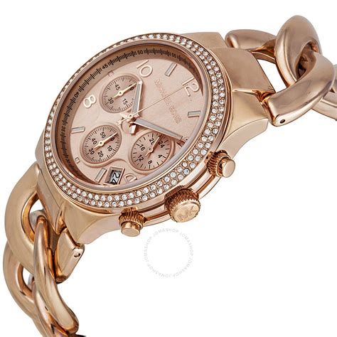 michael kors mk3247 damen chronograph|Michael Kors Women's Chronograph Runway Twist Rose Gold .